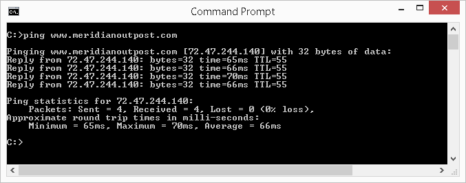 Tutorial On Ping Command Line Tool Used To Test Network Connectivity And Latency Examples